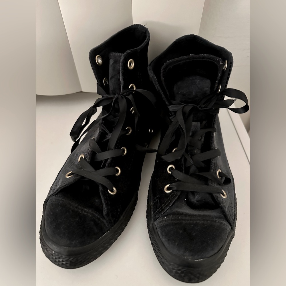 Converse all velvet sneakers - Picture 2 of 4
